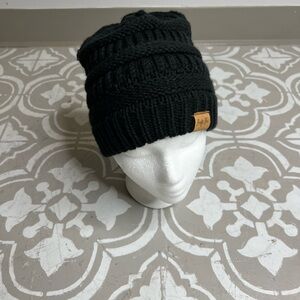 NWT Bougie Bee | Criss Cross Pony Tail Beanie